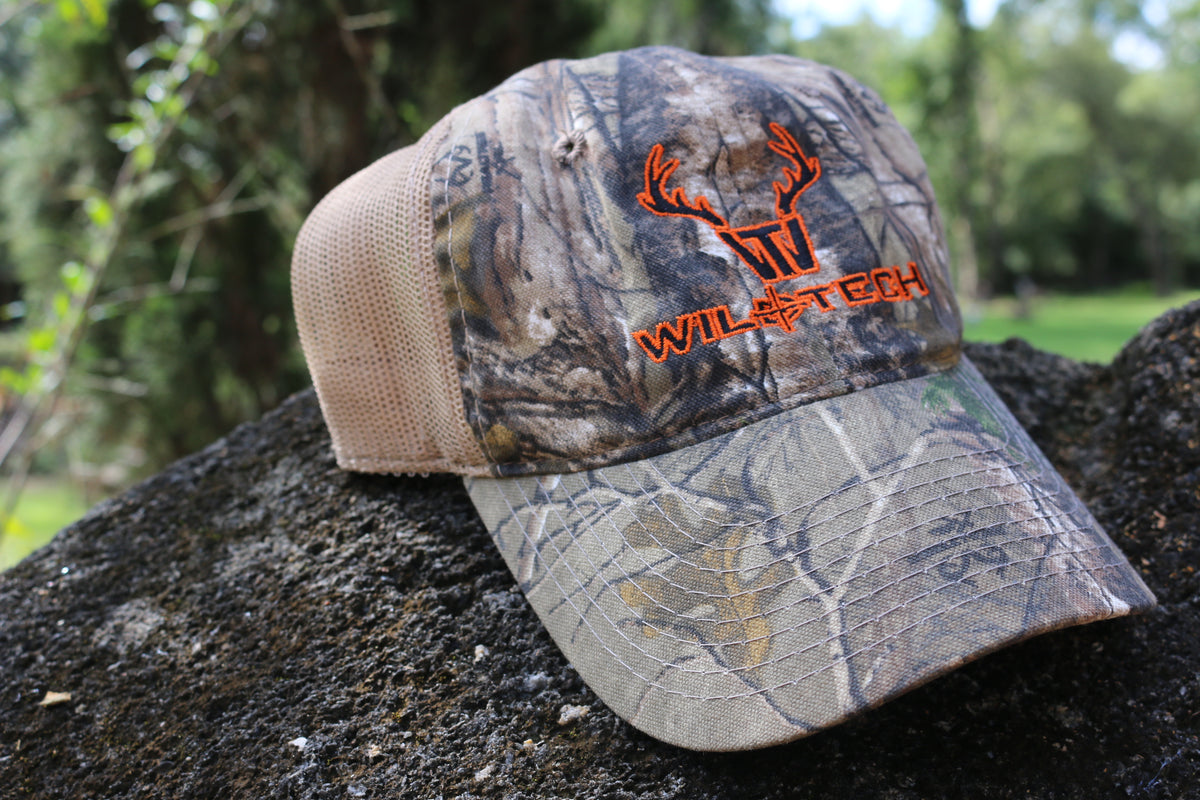 Wild Tech Camouflage Mesh Back Cap-Realtree Tan – WildTech Outdoors