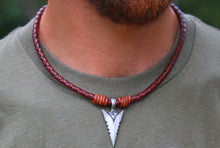 Hand-made Custom Silver Arrowhead Necklace