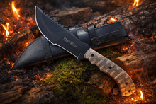 "Stay Wild" Special Edition Georgian Blades Shadowback Tracker – 12 inch Full Tang Tactical Survival Knife