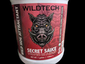 Wildtech Secret Sauce-Liquid Wild Hog Attractant- 1 Gallon