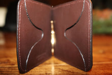 Alligator Front Pocket Clip Wallet (Brown)