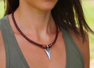 Hand-made Custom Silver Arrowhead Necklace