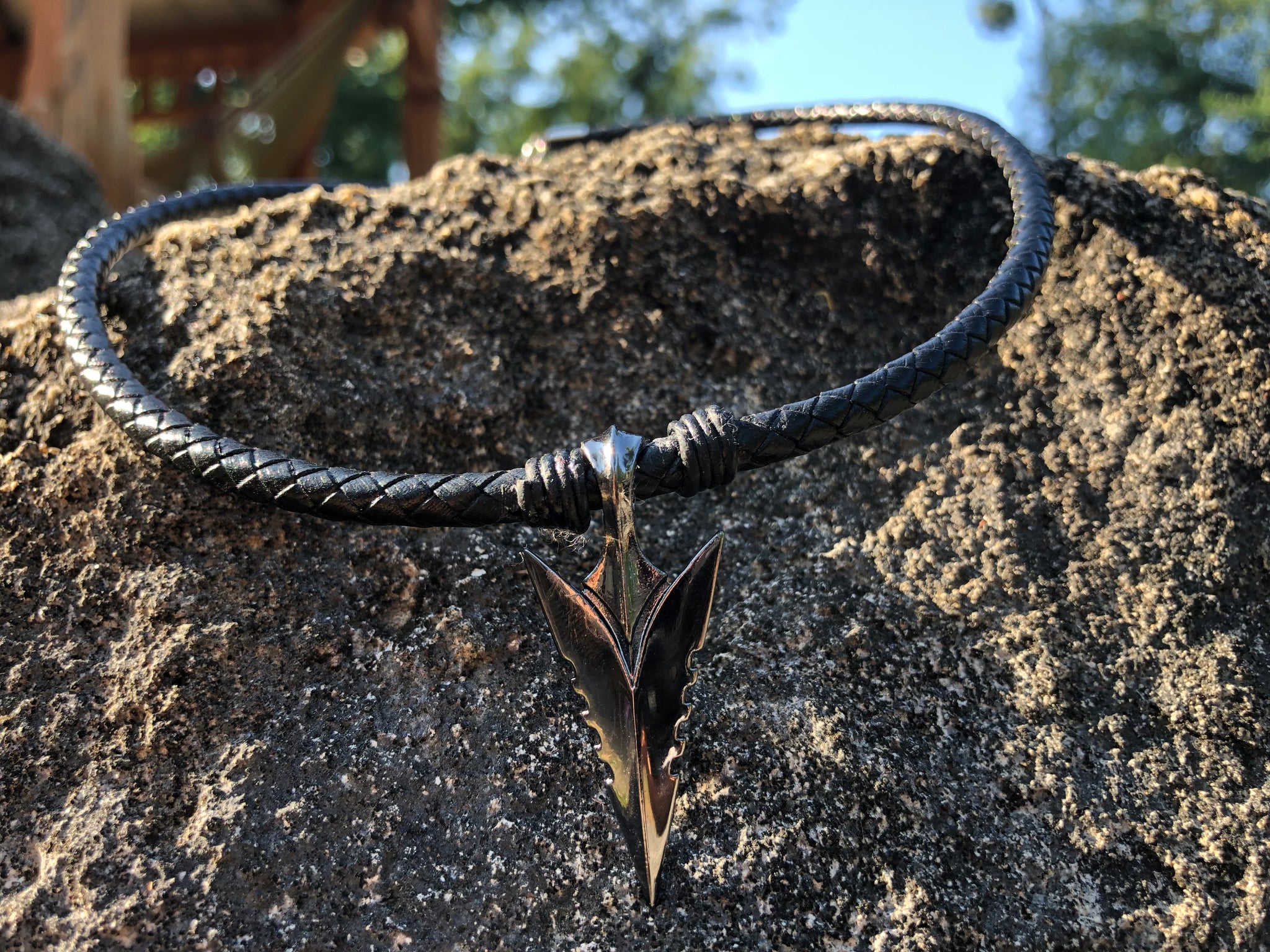 Stainless Steel Cord Rope Necklace | Braided Leather Necklace Men - Leather  Necklace - Aliexpress